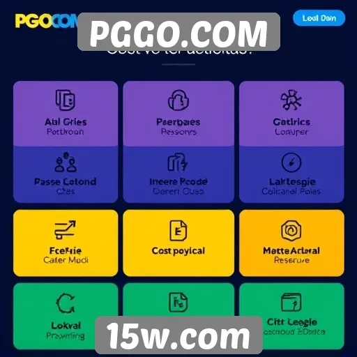Exploração das principais funcionalidades do site PGGO.COM